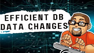 How to efficiently change data in Postgres