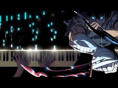 Solo Leveling EP 6 OST DARK ARIA LV2 Piano Cover