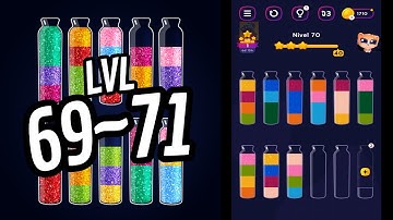 🏅 Get Color 🧪 LEVEL 69~71 🧪 Gameplay Walkthrough