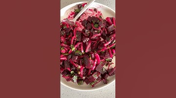 Herby Pickled Beetroot Salad