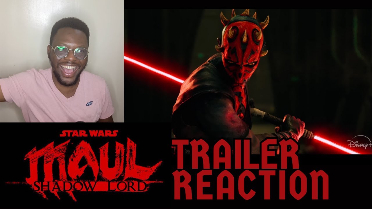 ITS TIME FOR THE DARK SIDE || MAUL SHADOW LORD TRAILER REACTION || STAR WARS