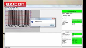 15000 1D/2D Barcode Verifier Software Video