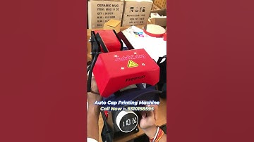Auto Cap Printing Machine Automatic 3 in 1 hat/cap Heat Press Machine
