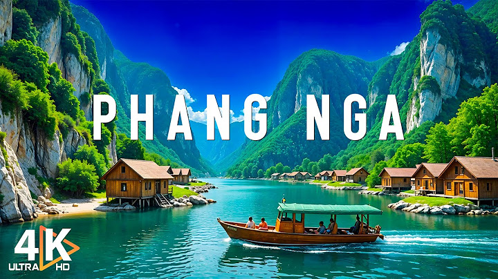 Phang Nga Bay, 4K - Discover the Most Beautiful Places in Thailand - VIDEO 4K UHD