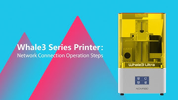 Whale3 8K Series Printer：Network Connection Operation Steps