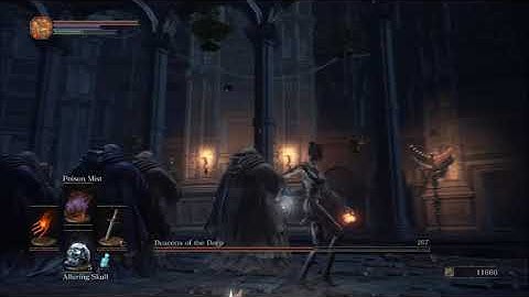 Deacons of the Deep SL1 NG+7 no roll/block/parry (no rings/buffs)