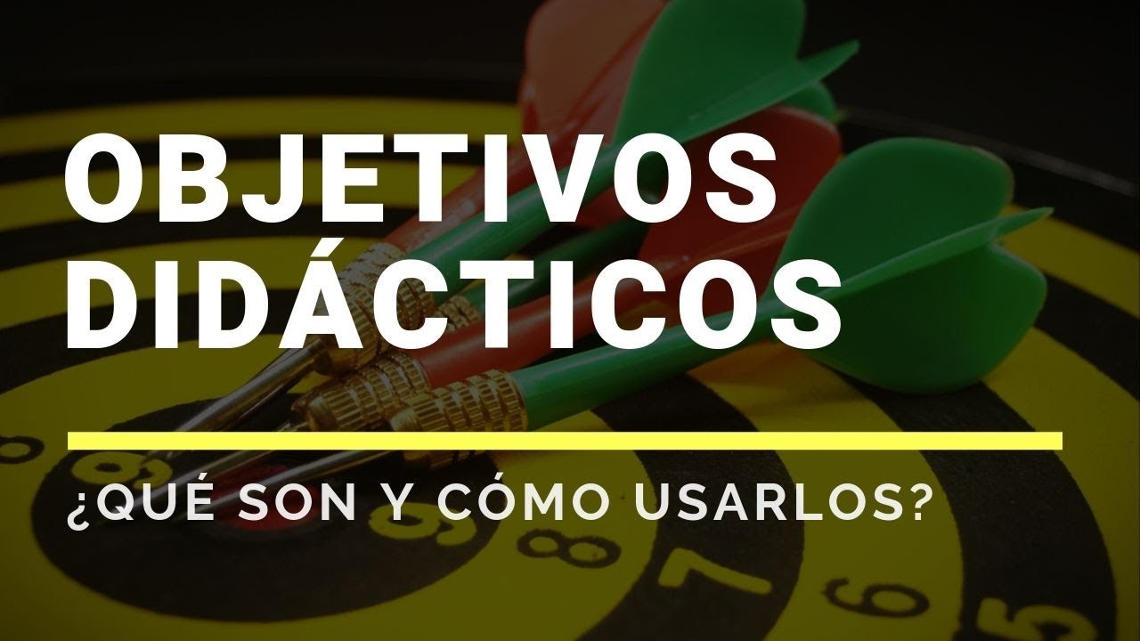 Qu Son Los OBJETIVOS DID CTICOS Programaci n Did ctica Para qu-son-los-objetivos-did-cticos-programaci-n-did-ctica-para
