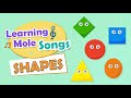 Shapes song for kids  shapes for kids  preschool shapes for kids shape song for kids