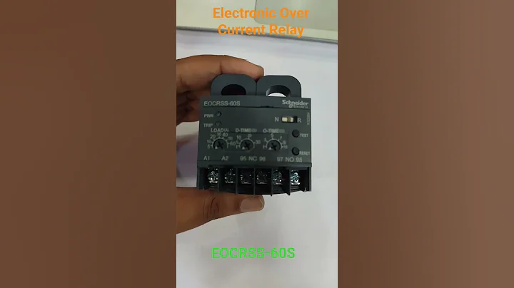 Meet the EOCRSS‑60S: Schneider’s 5–60 A electronic overload champion! 💪 #SmartProtection #schneider
