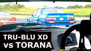 SLR5000 TORANA vs JOHNSON TRU-BLU XD FALCON vs 69 CAMARO | Gulf Western Oil Touring Car Masters 2021