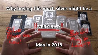 Why you should NOT buy TOO MUCH silver!!