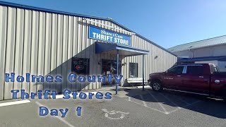 Holmes County Thrift Store Day 1
