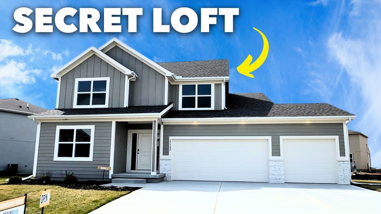 INSIDE A New Home For Sale In Gardner KS's BEST New Home Community