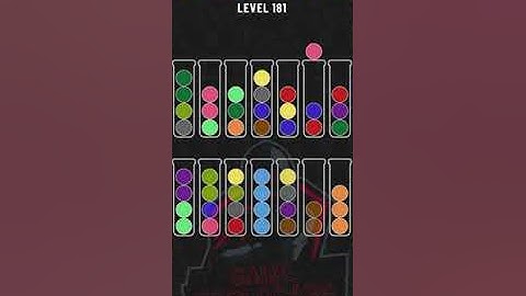 Ball Sort Puzzle | Level 181 | No Extra tube | Single Level