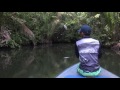 Casting on small river with Gong Lei.