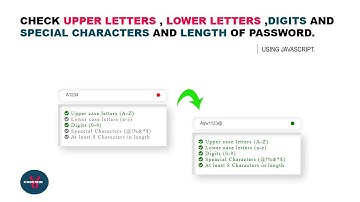 How To Check Strength Of Password Using JavaScript 2k20.