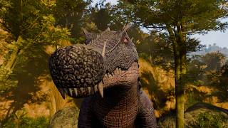 Caught by a Kaprosuchus (Vore)
