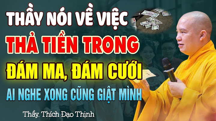 Thầy Nói Về Việc Rải Tiền Trên Đường Trong ĐÁM CƯỚI, ĐÁM MA Ai Nghe Xong Cũng Giật Mình Tỉnh Ngộ !