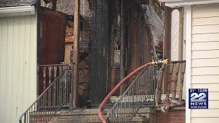 College Highway in Southwick reopened after large structure fire