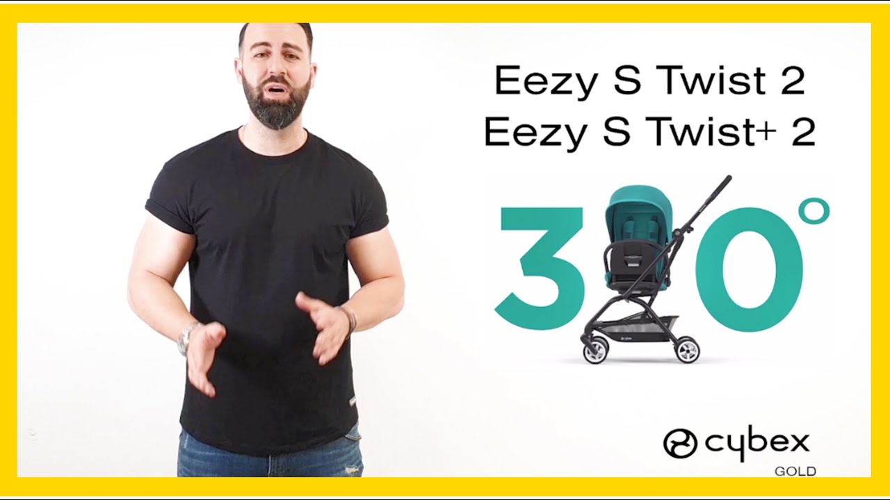 Test Eezy S twist 2 et 2+ les poussettes pivotantes de Cybex