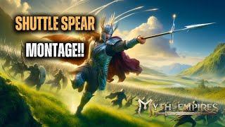 Ultimate Shuttle Spear Montage - Myth of Empires | Epic Ranged Kills