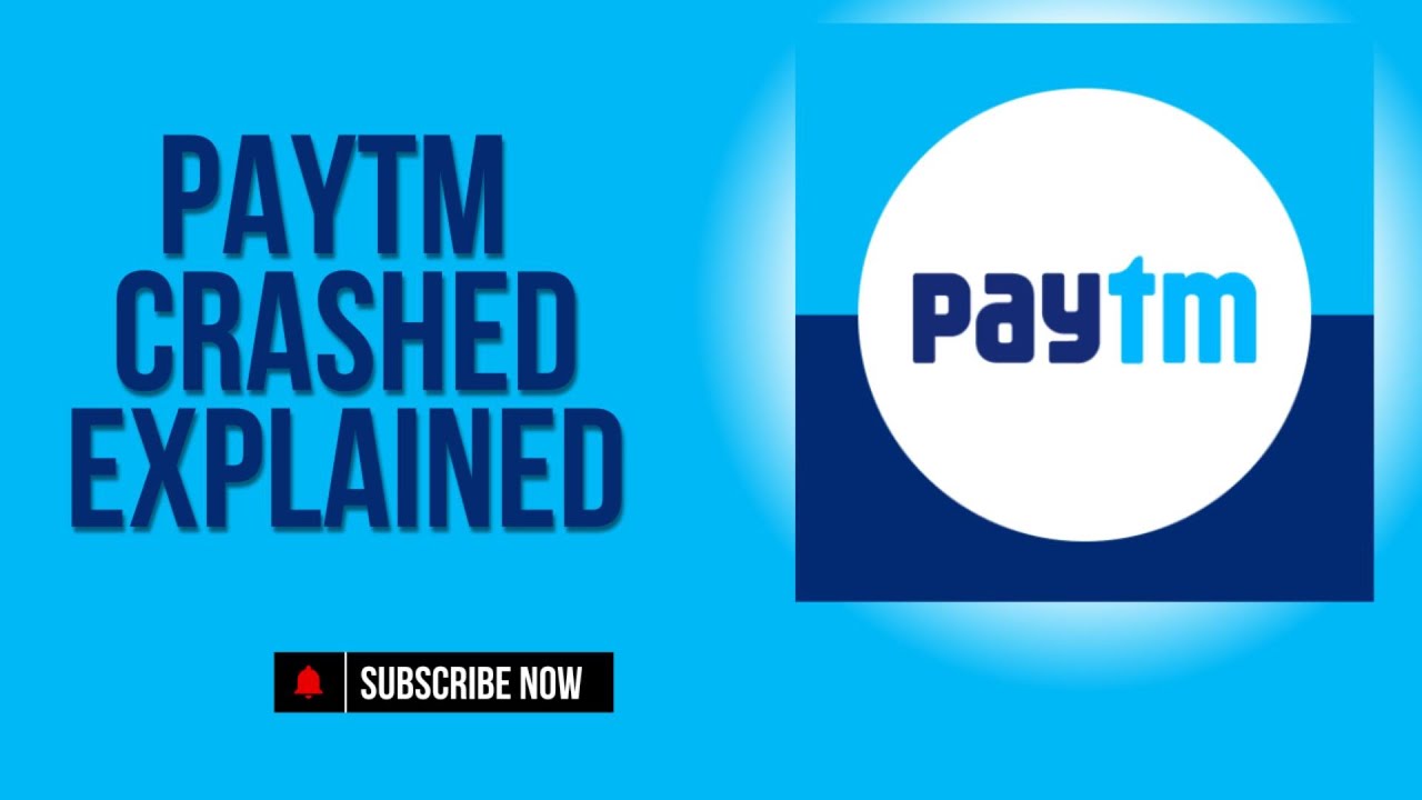 Why Paytm’s Stock Crashed | Full Case Study 