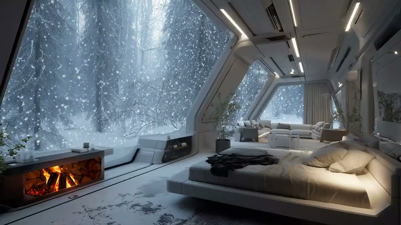 Fireplace Relaxation with Soft Piano Music for Sleep, Calm Mind, and Serenity