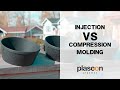 Compression Molding Vs. Injection Molding | Plastic Molding