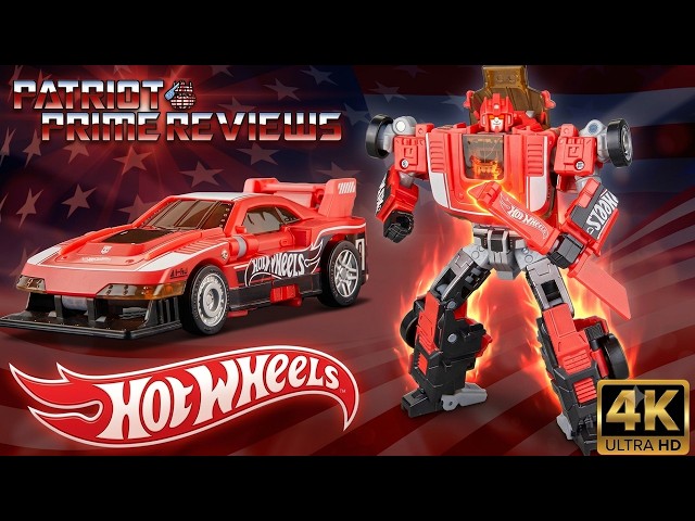 Thumbnail for This Hot Wheels Transformer Is FIRE! GT-Scorcher