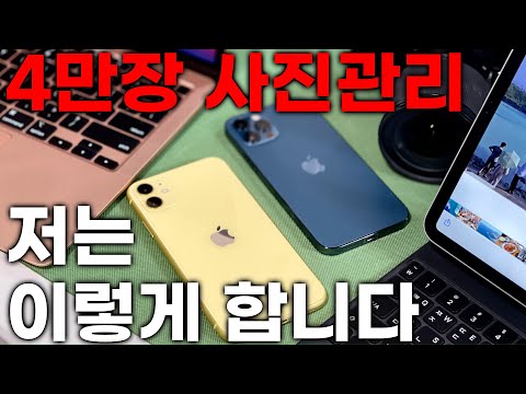 아이폰 사진 4만 5천장 저의 사진 관리 방법 알려드립니다 