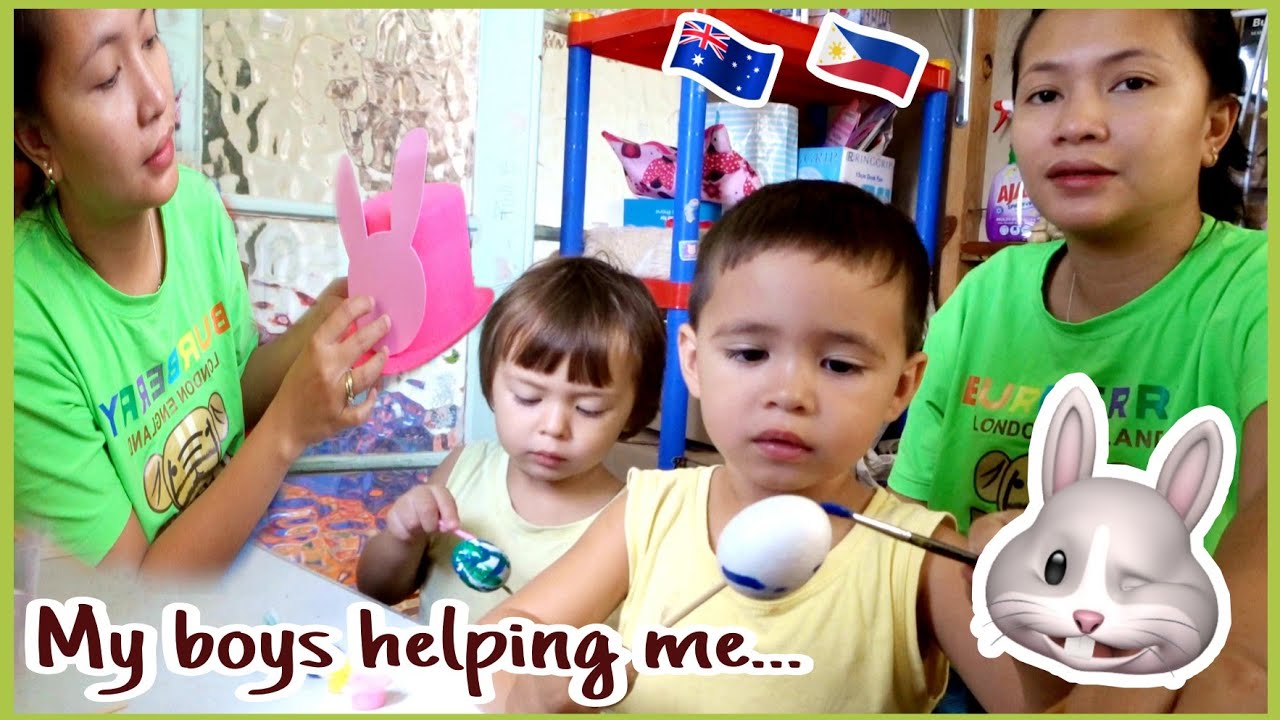 DIY EASTER BUNNY HAT | MY BOYS HELPING ME 🐰| CARTMILL FAMZ VLOG