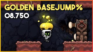 Golden Basejump% Speedrun [08.750] - Spelunky 2