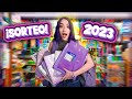 COMPRANDO TODOS LOS ÚTILES ESCOLARES *MORADOS* QUE VEO 📚✏️