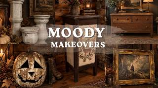 Old, Thrifted & Moody | Fall Decor Makeovers