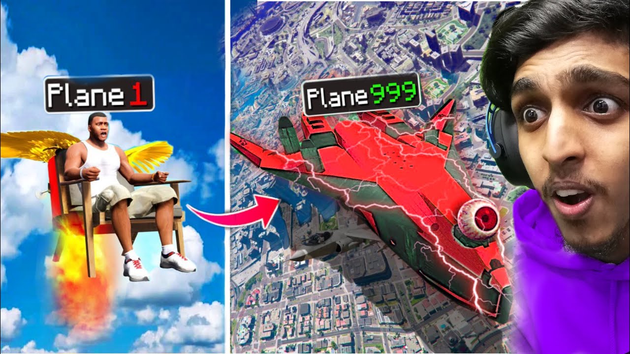 GTA 5 : Upgrading Planes To GOD PLANES !! MALAYALAM