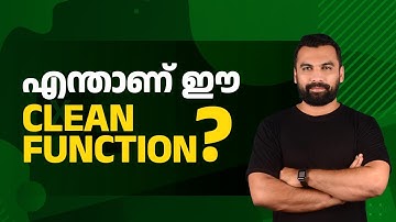 CLEAN Function in Excel || Remove Line Breaks || Excel Malayalam