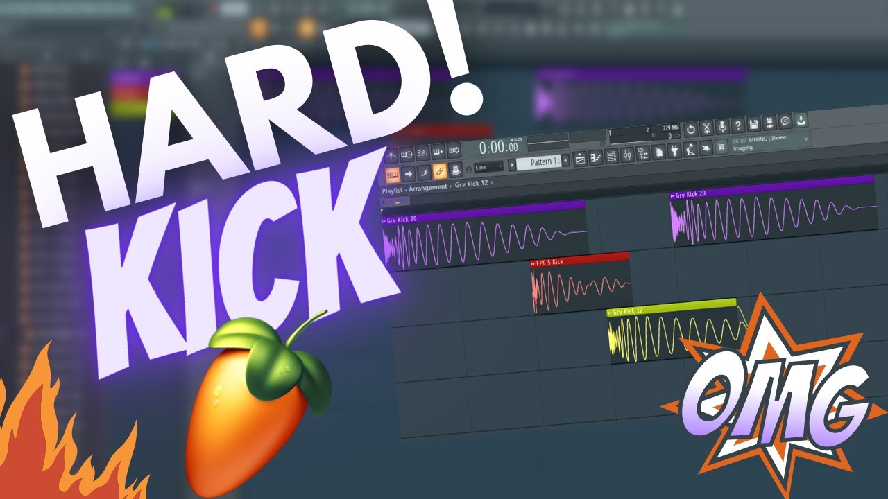 Hard Hitting DRUMS Punchy Kick Tutorial FL Studio YouTube