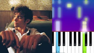 Joshua Bassett - Sad Songs In A Hotel Room  (Piano Tutorial)