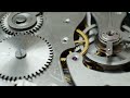 Mechanic clockwork mechanism works with bronze spr