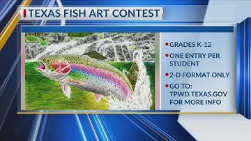 Texas Freshwater Fisheries Center holds art contest