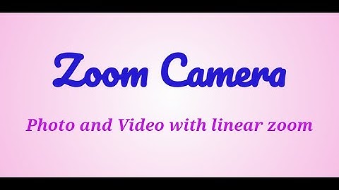Full Version - Camera X (the demo of recording video)
