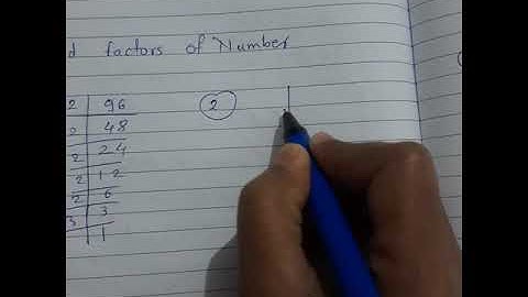 Finding factors or factors of odd number