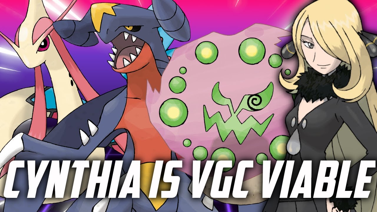 Using CYNTHIA'S TEAM in VGC! | Pokemon Sword and Shield VGC 2021 Series 9 Showdown Live