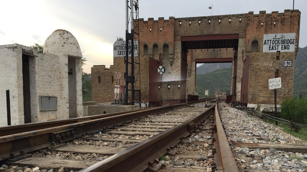 Old Train Bridge Attock Khurd | Train Bridge In Pakistan
