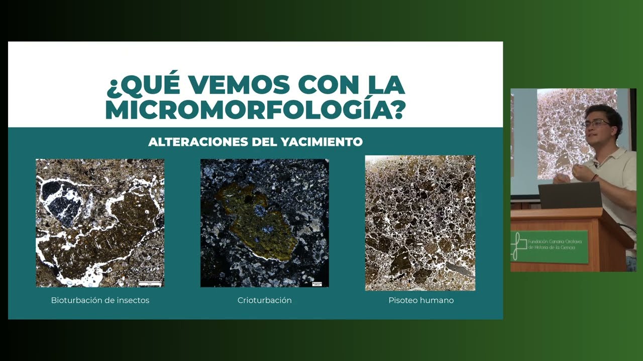 Microarqueología. Pedro García Villa, Fundación Canaria Orotava de Historia de la Ciencia