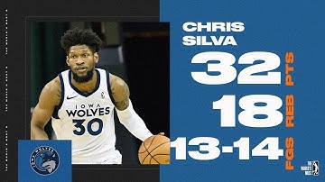 Chris Silva Posts Career-High 32 points & 18 rebounds vs. Fort Wayne Mad Ants