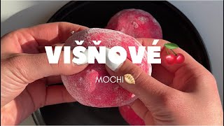 VIŠŇOVÉ MOCHI (jednoduchý recept a skvělá chuť mochi po kterém se jenom zapráší )