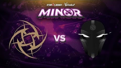 Ninjas in Pyjamas vs The Final Tribe Game 1 - SL ImbaTV Minor EU Qualifier: Semifinals