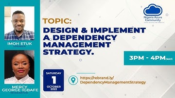 Design and implement a dependency management strategy