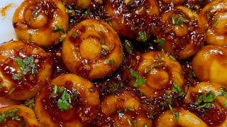 কোরিয়ান স্টাইলে পটাটো চিলি গার্লিক//দারুন মজার রেসিপি//Korean style potato chilli garlic